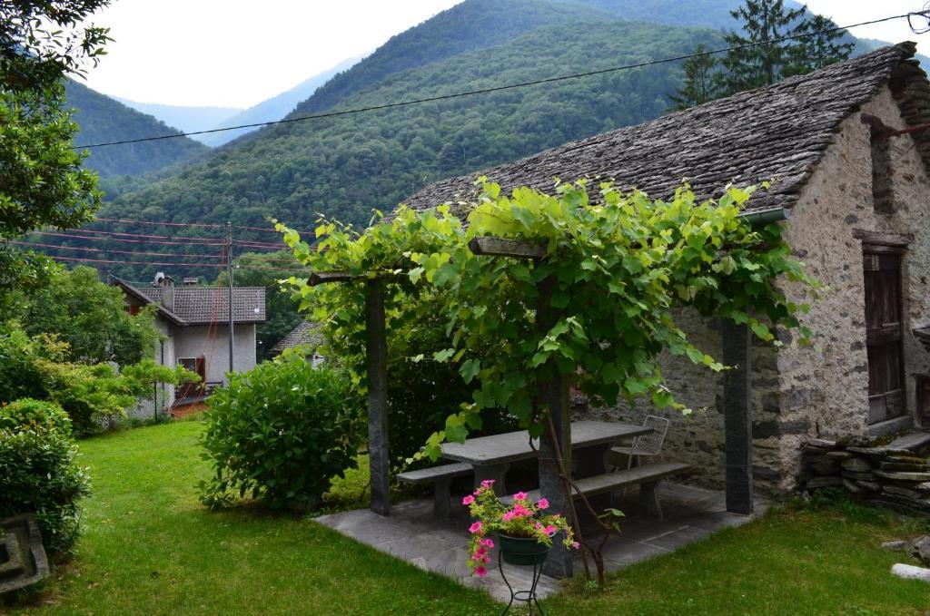 Hotel Garni Maggia Giumaglio 外观 照片
